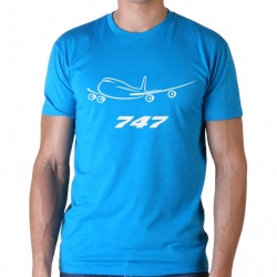 Мужская футболка Boeing 747