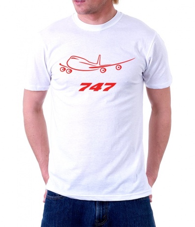 Мужская футболка Boeing 747