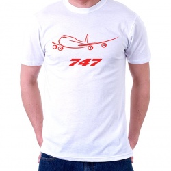 Мужская футболка Boeing 747