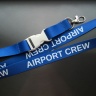 Лента для бейджа Airport Crew