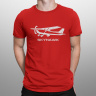 Мужская футболка Cessna 172 Skyhawk