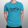 Мужская футболка Cessna 172 Skyhawk