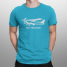 Мужская футболка Cessna 172 Skyhawk