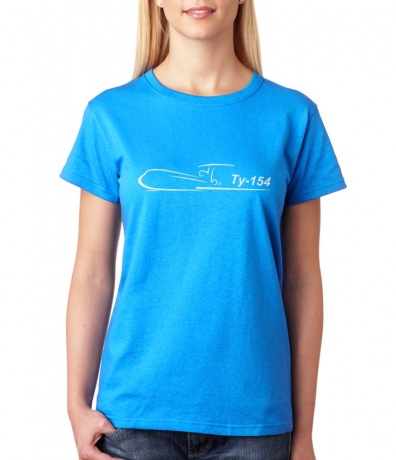 Женская футболка Ту-154