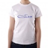 Женская футболка Ту-154