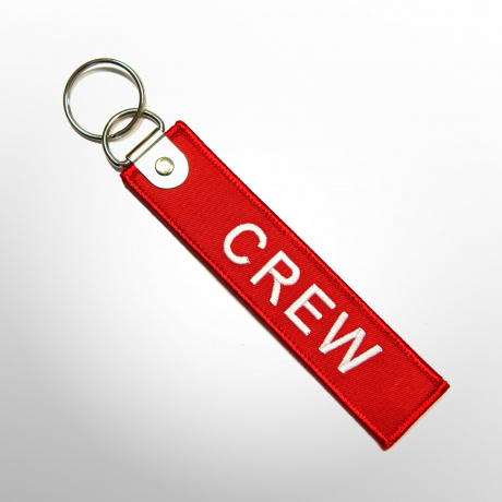Брелок Crew красный