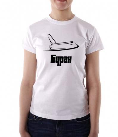 Женская футболка Буран