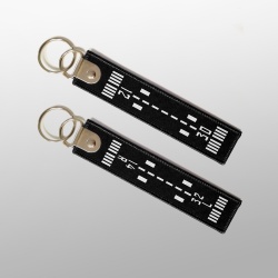 Брелок «Взлётно-посадочная полоса» со своим номером