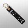 Брелок «Взлётно-посадочная полоса» со своим номером