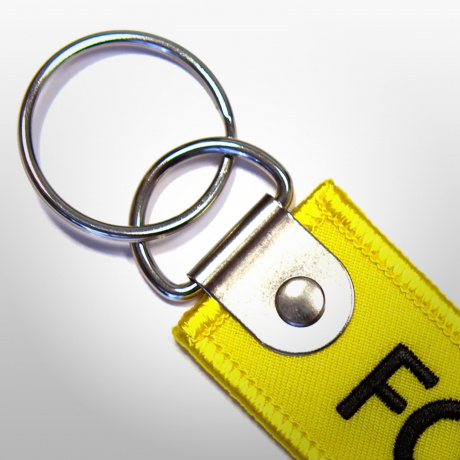Брелок Follow Me жёлтый