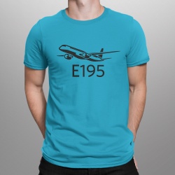 Мужская футболка Embraer E195