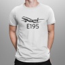 Мужская футболка Embraer E195
