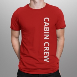 Мужская футболка Cabin Crew