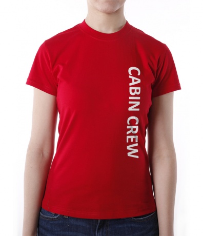 Женская футболка Cabin Crew