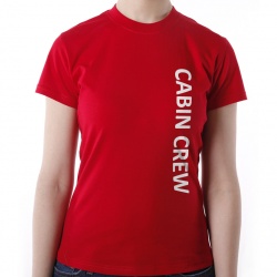 Женская футболка Cabin Crew