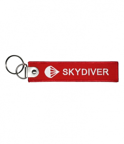 Брелок SKYDIVER красный