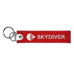 Брелок SKYDIVER красный