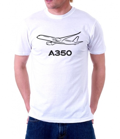 Мужская футболка Airbus A350