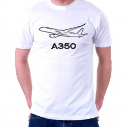 Мужская футболка Airbus A350