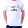 Мужская футболка Airbus A350