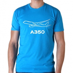 Мужская футболка Airbus A350