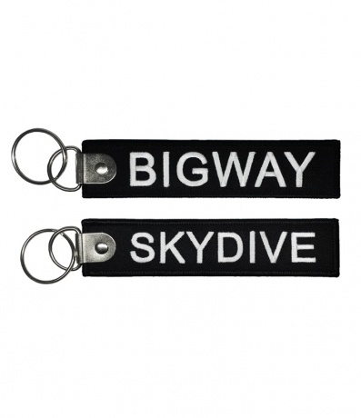 Брелок SKYDIVE / BIGWAY черный