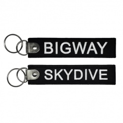 Брелок SKYDIVE / BIGWAY черный