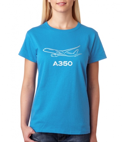 Женская футболка Airbus A350
