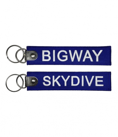 Брелок SKYDIVE / BIGWAY синий