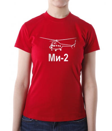 Женская футболка Ми-2