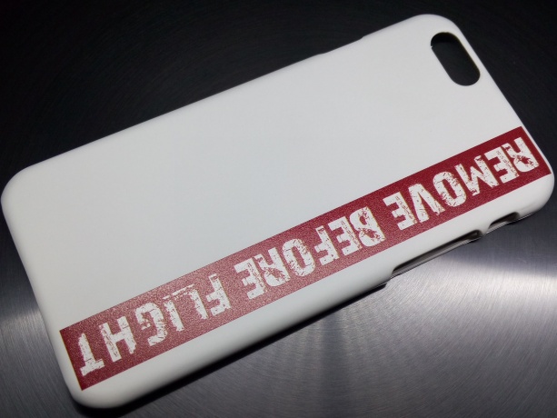 Чехол для телефона Remove Before Flight белый