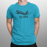 Мужская футболка Ту-204