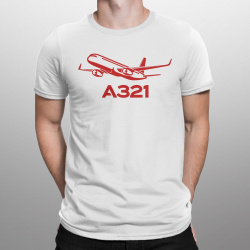 Мужская футболка Airbus A321