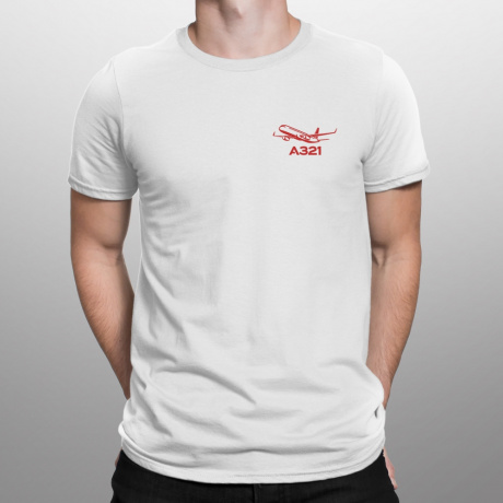 Мужская футболка Airbus A321