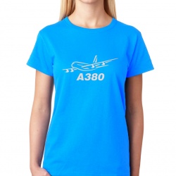 Женская футболка Airbus A380