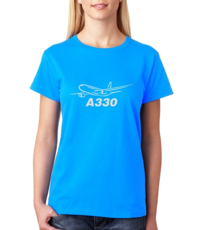 Женская футболка Airbus A330