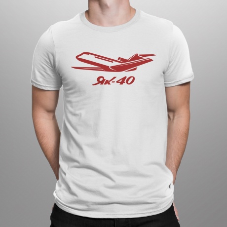 Мужская футболка Як-40