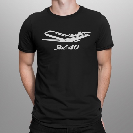 Мужская футболка Як-40