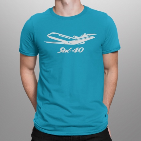 Мужская футболка Як-40