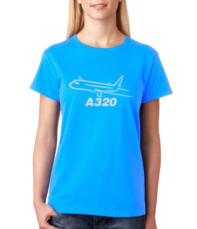 Женская футболка Airbus A320