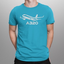 Мужская футболка Airbus A320