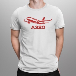 Мужская футболка Airbus A320
