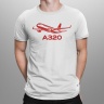 Мужская футболка Airbus A320