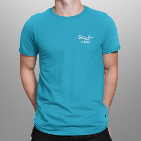 Мужская футболка Airbus A320