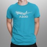 Мужская футболка Airbus A330