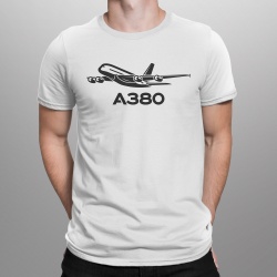 Мужская футболка Airbus A380