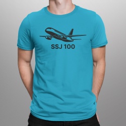 Мужская футболка Sukhoi Superjet 100