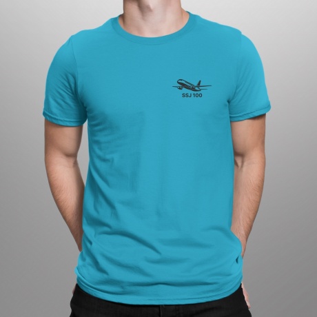 Мужская футболка Sukhoi Superjet 100