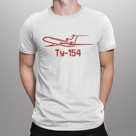 Мужская футболка Ту-154 