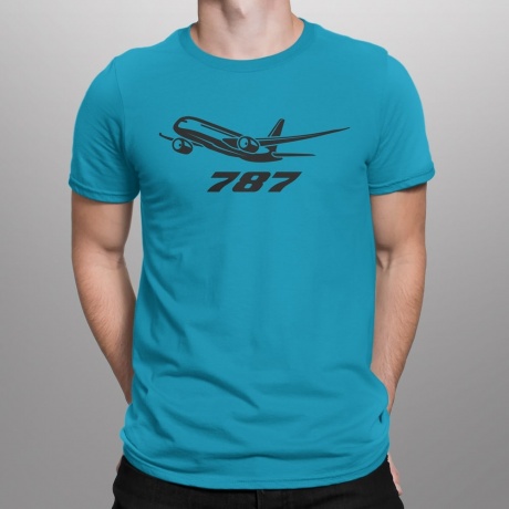 Мужская футболка Boeing 787 Dreamliner